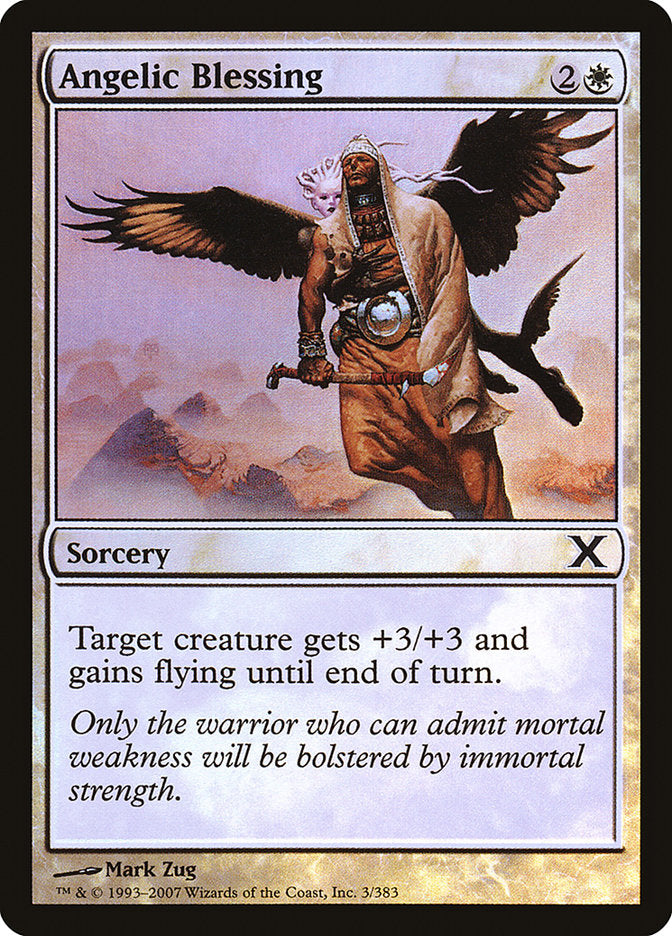 Angelic Blessing (Premium Foil) [Tenth Edition] | Devastation Store