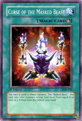 Curse of the Masked Beast [LON-016] Common | Devastation Store