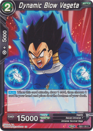 Dynamic Blow Vegeta [DB2-135] | Devastation Store