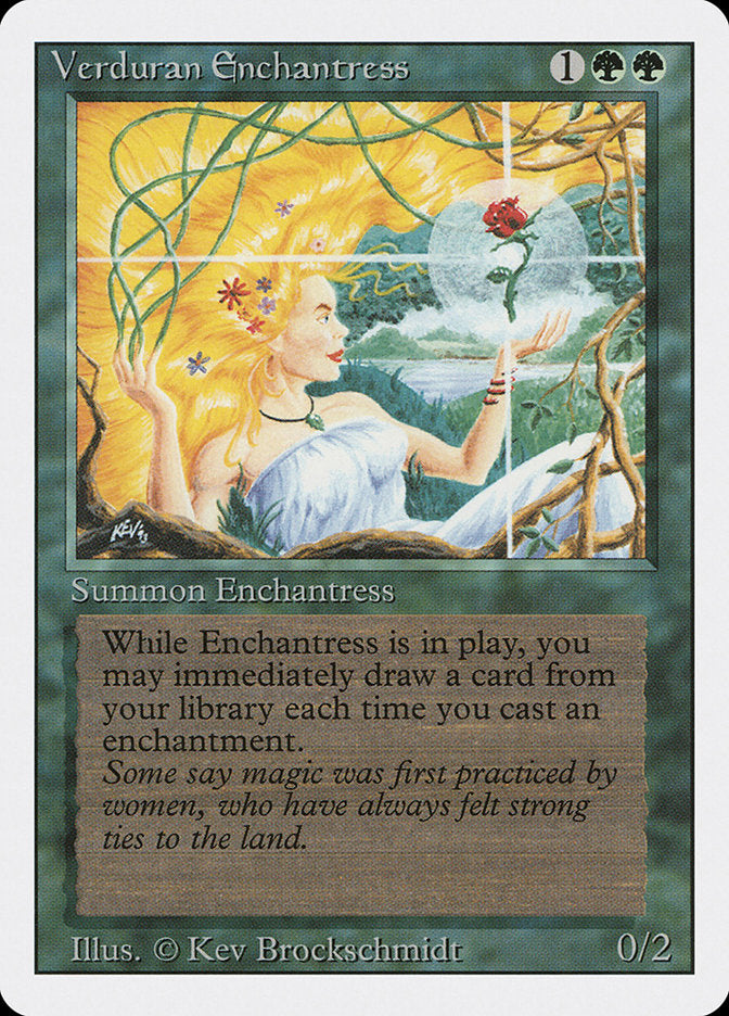 Verduran Enchantress [Revised Edition] - Devastation Store | Devastation Store