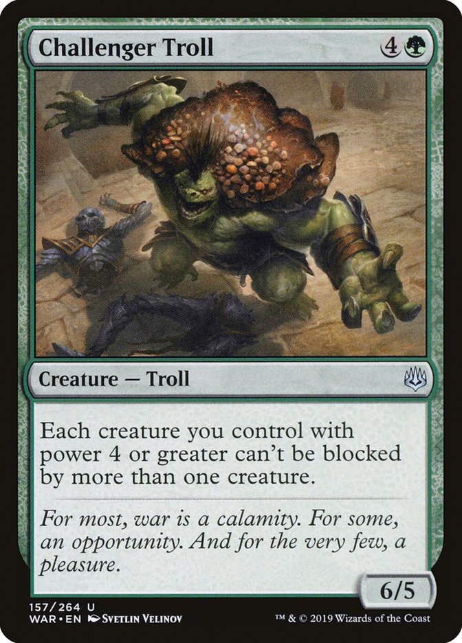 Challenger Troll [War of the Spark] | Devastation Store