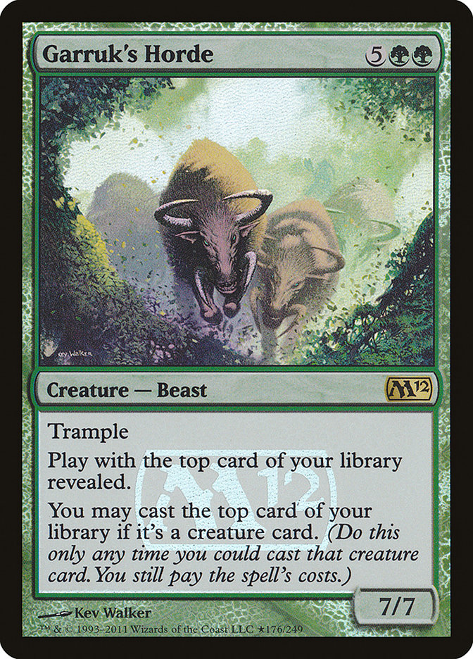 Garruk's Horde [Magic 2012 Prerelease Promos] - Devastation Store | Devastation Store