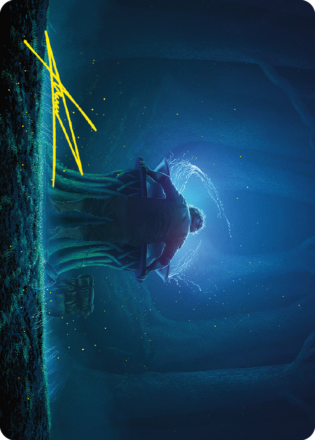 Samwise Gamgee Art Card (52/81) (Gold-Stamped Signature) [The Lord of the Rings: Tales of Middle-earth Art Series] | Devastation Store