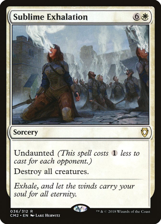Sublime Exhalation [Commander Anthology Volume II] - Devastation Store | Devastation Store