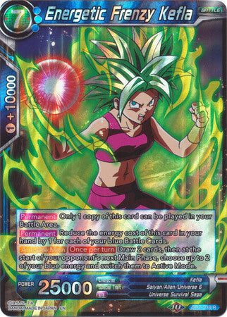 Energetic Frenzy Kefla [DB2-039] | Devastation Store