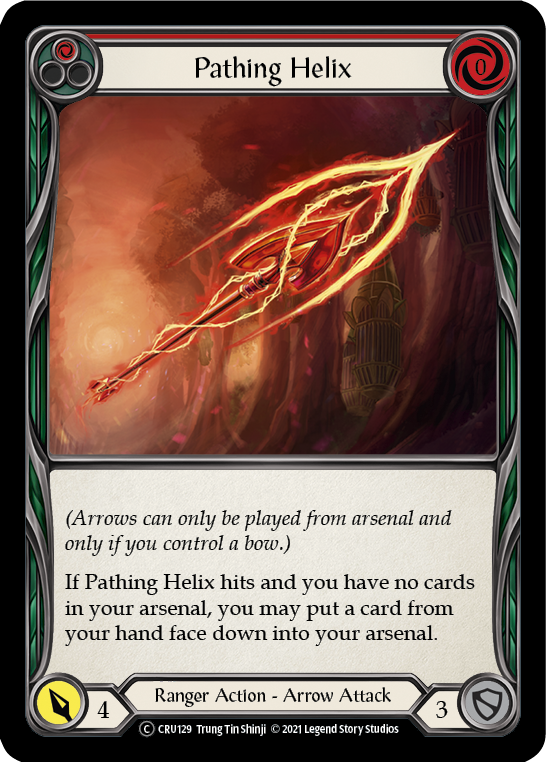 Pathing Helix (Red) [CRU129] Unlimited Normal | Devastation Store