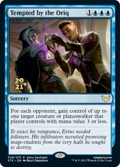 Tempted by the Oriq [Strixhaven: School of Mages Prerelease Promos] | Devastation Store