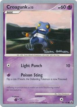 Croagunk LV.13 (60/100) (Intimidation - Tristan Robinson) [World Championships 2008] | Devastation Store