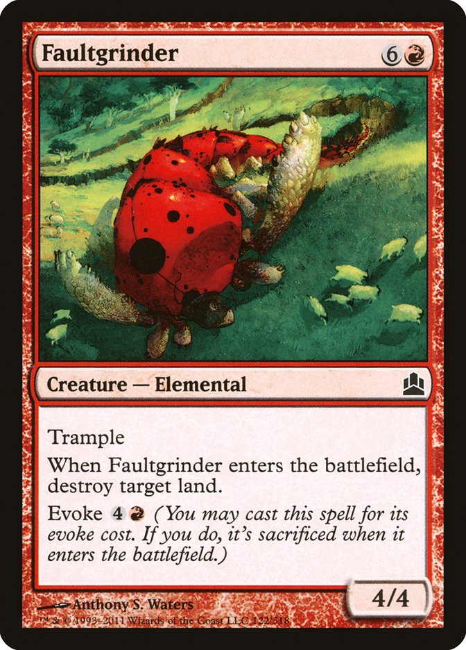 Faultgrinder [Commander 2011] | Devastation Store