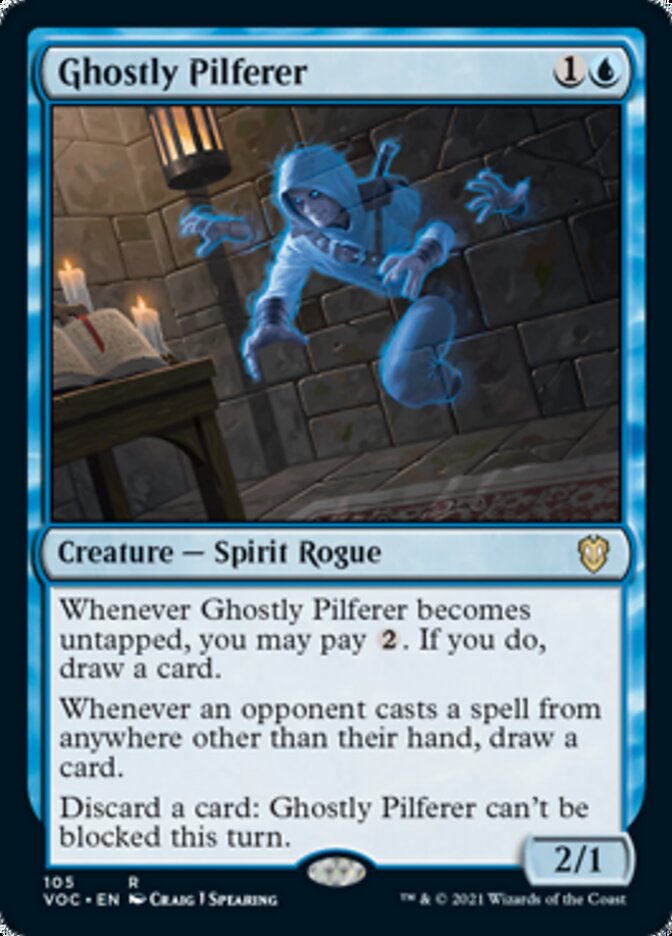 Ghostly Pilferer [Innistrad: Crimson Vow Commander] | Devastation Store