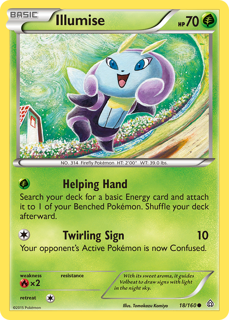 Illumise (18/160) [XY: Primal Clash] | Devastation Store