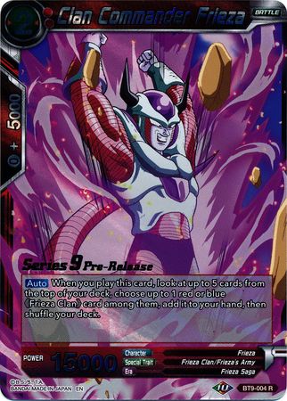 Clan Commander Frieza [BT9-004] | Devastation Store