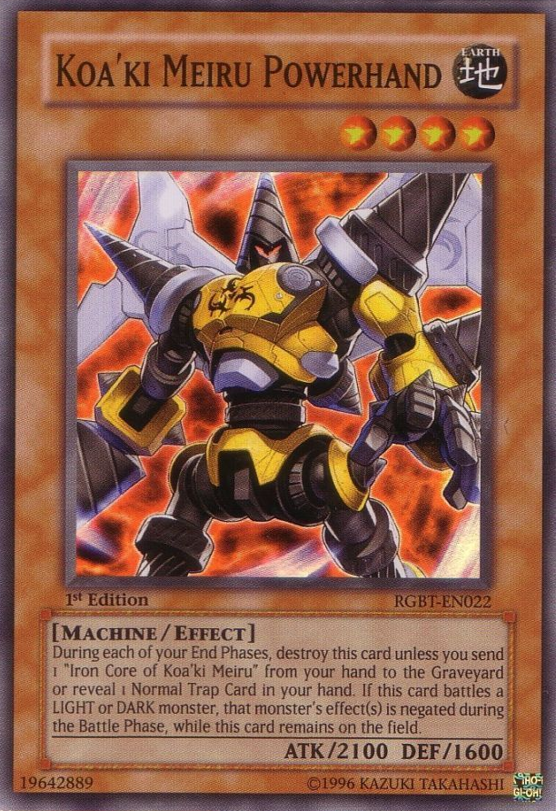 Koa'ki Meiru Powerhand [RGBT-EN022] Super Rare | Devastation Store