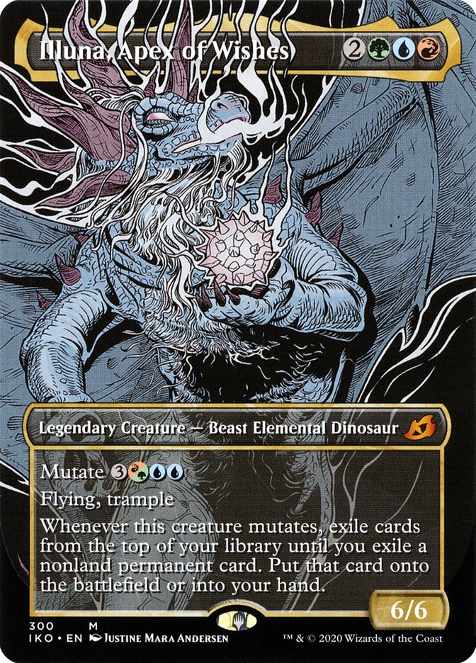 Illuna, Apex of Wishes (Showcase) [Ikoria: Lair of Behemoths] | Devastation Store