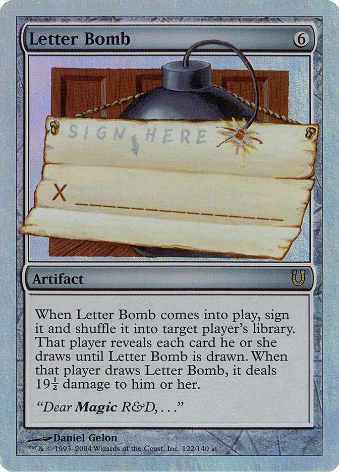 Letter Bomb [Unhinged] | Devastation Store