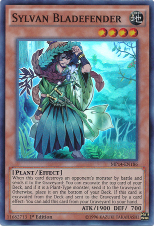 Sylvan Bladefender [MP14-EN186] Super Rare | Devastation Store