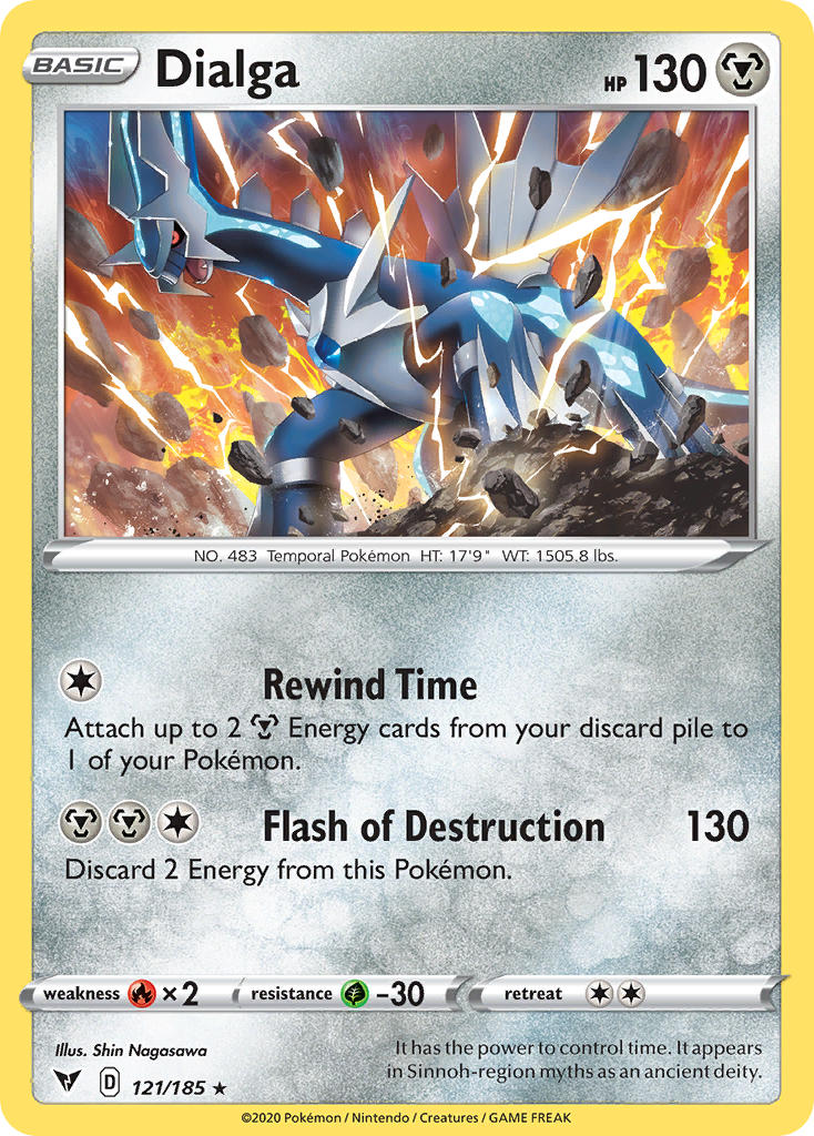 Dialga (121/185) [Sword & Shield: Vivid Voltage] | Devastation Store
