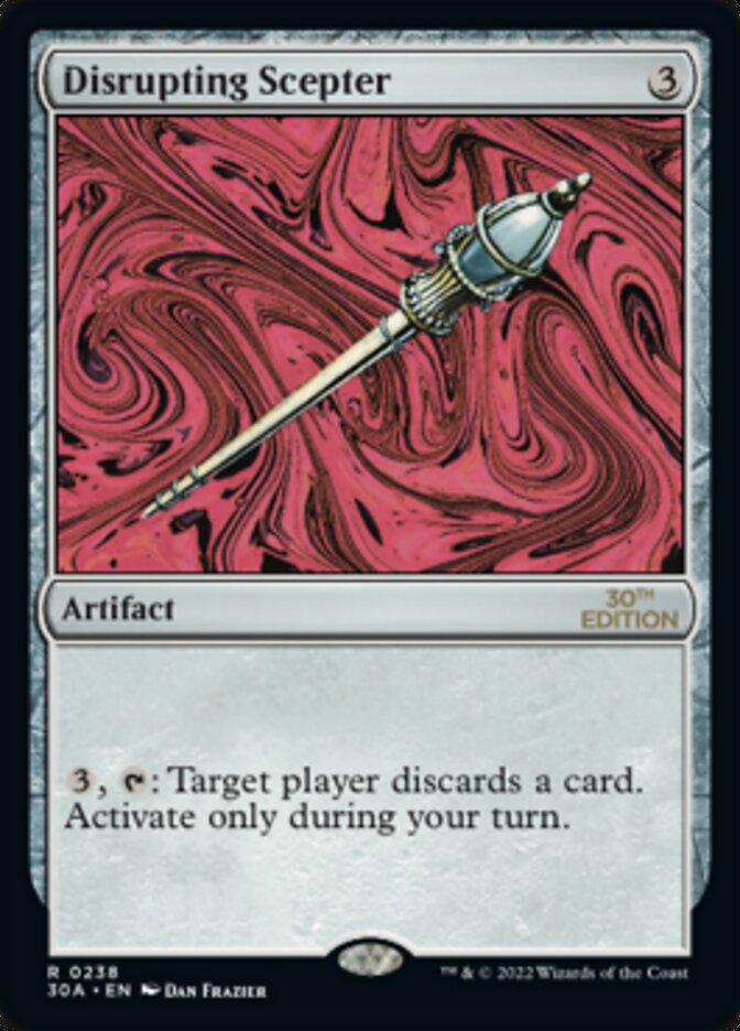Disrupting Scepter [30th Anniversary Edition] | Devastation Store