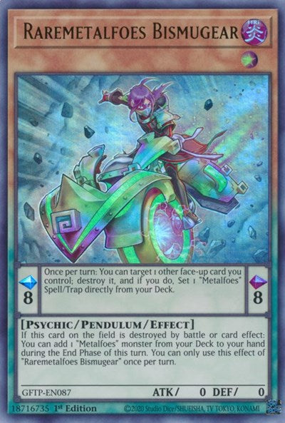 Raremetalfoes Bismugear [GFTP-EN087] Ultra Rare | Devastation Store