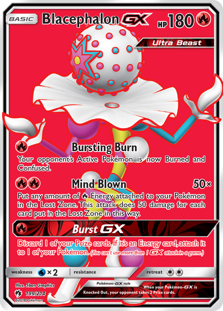 Blacephalon GX (199/214) [Sun & Moon: Lost Thunder] | Devastation Store