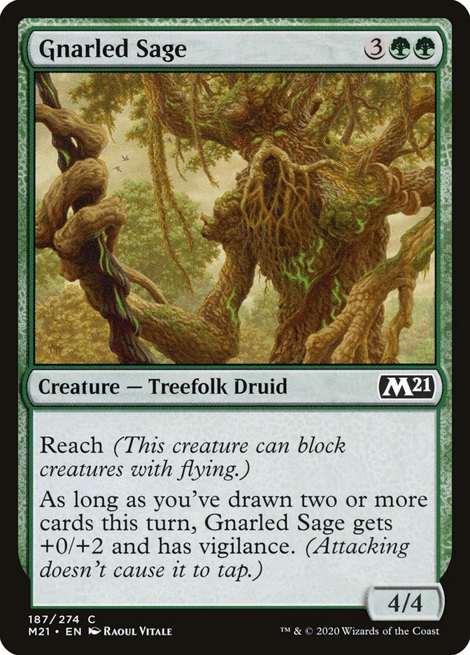 Gnarled Sage [Core Set 2021] | Devastation Store