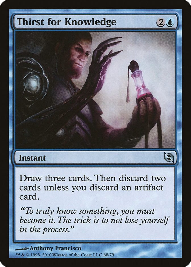 Thirst for Knowledge [Duel Decks: Elspeth vs. Tezzeret] - Devastation Store | Devastation Store