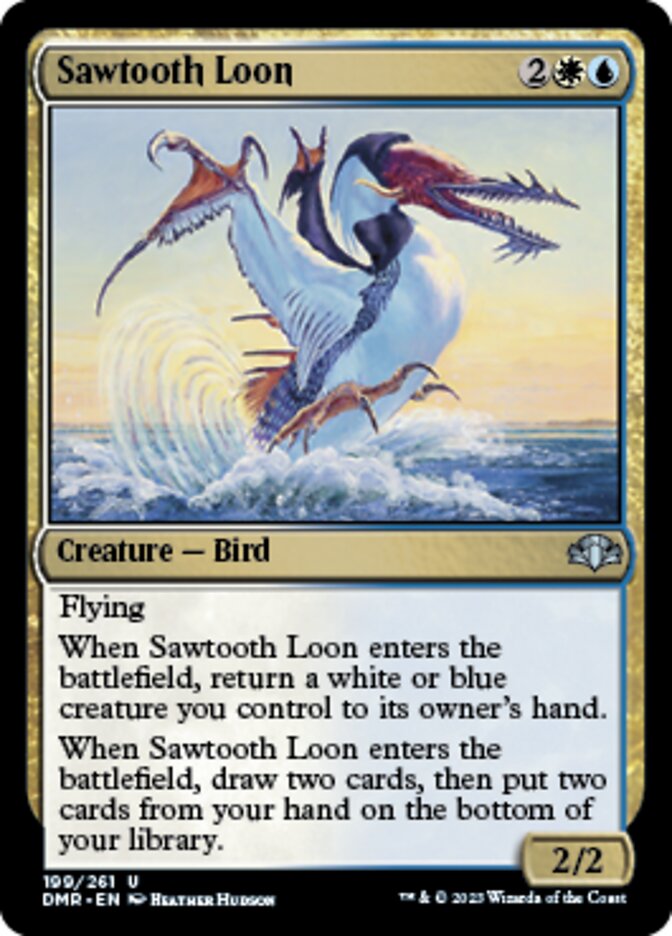 Sawtooth Loon [Dominaria Remastered] | Devastation Store