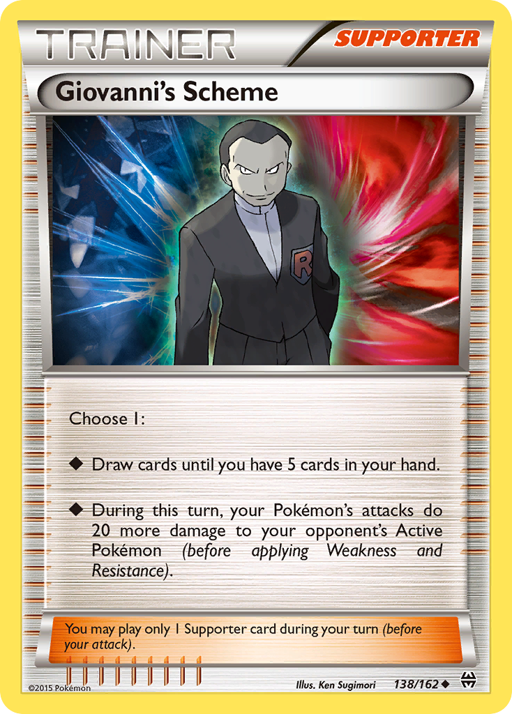 Giovanni's Scheme (138/162) [XY: BREAKthrough] | Devastation Store