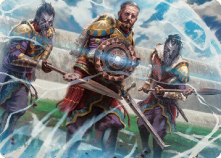 Argivian Phalanx Art Card [Dominaria United Art Series] | Devastation Store
