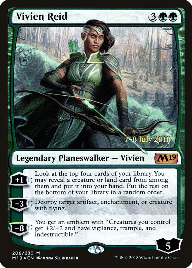 Vivien Reid  [Core Set 2019 Prerelease Promos] | Devastation Store