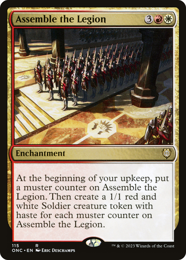 Assemble the Legion [Phyrexia: All Will Be One Commander] | Devastation Store
