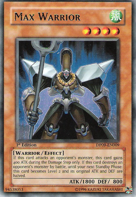 Max Warrior [DP09-EN009] Rare | Devastation Store