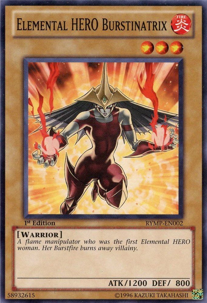 Elemental HERO Burstinatrix [RYMP-EN002] Common | Devastation Store