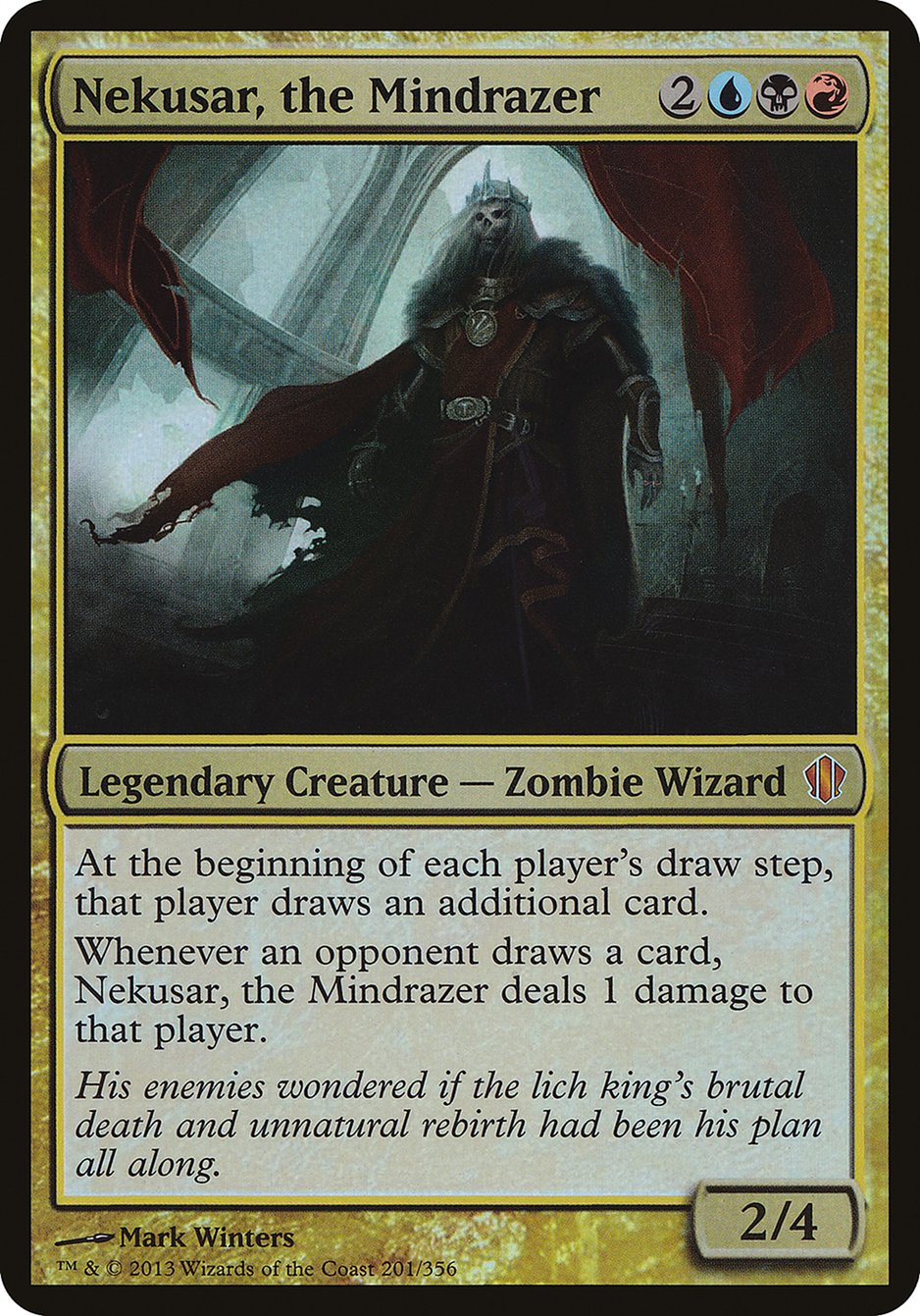 Nekusar, the Mindrazer (Oversized) [Commander 2013 Oversized] | Devastation Store
