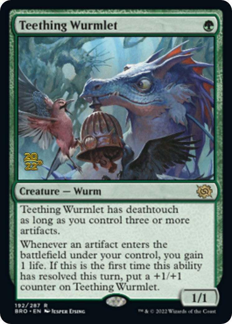 Teething Wurmlet [The Brothers' War Prerelease Promos] | Devastation Store