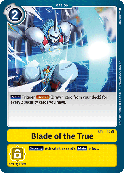 Blade of the True [BT1-102] [Release Special Booster Ver.1.0] | Devastation Store