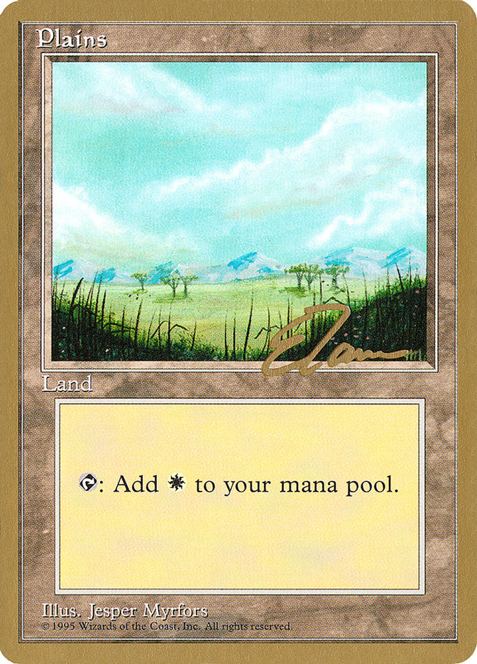 Plains (et365) (Eric Tam) [Pro Tour Collector Set] | Devastation Store