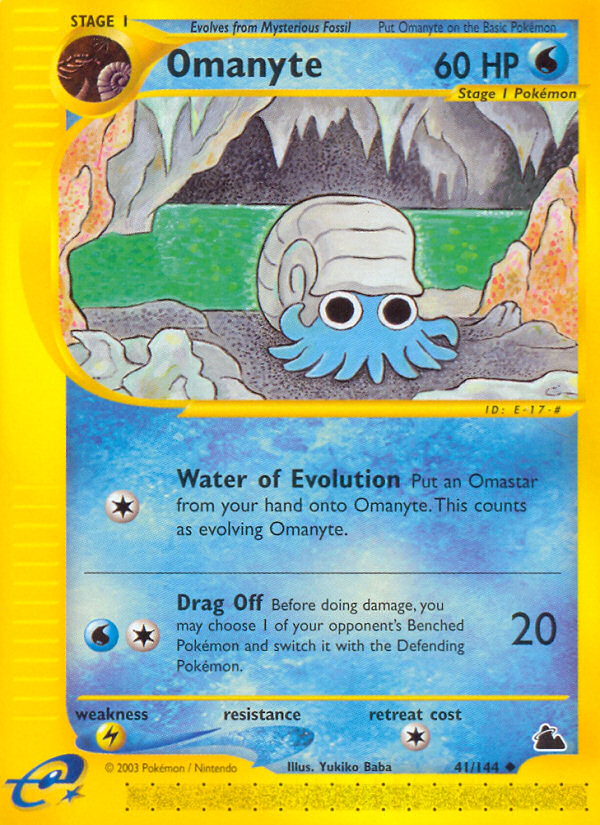 Omanyte (41/144) [Skyridge] | Devastation Store