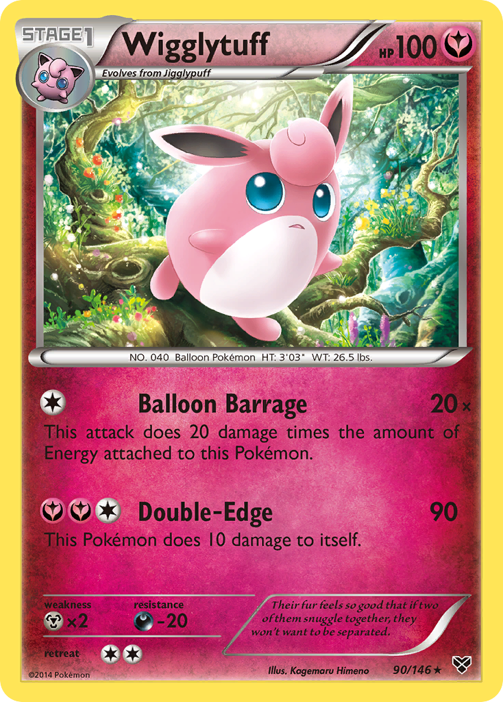 Wigglytuff (90/146) [XY: Base Set] | Devastation Store