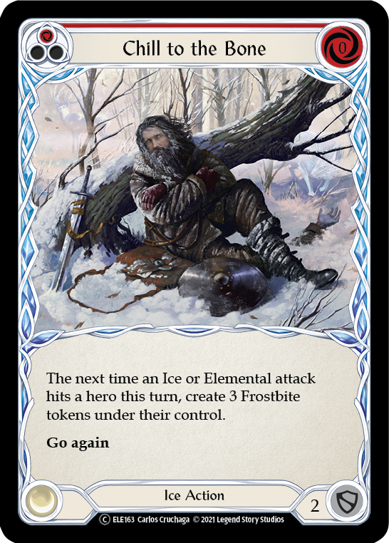 Chill to the Bone (Red) [U-ELE163] Unlimited Normal | Devastation Store
