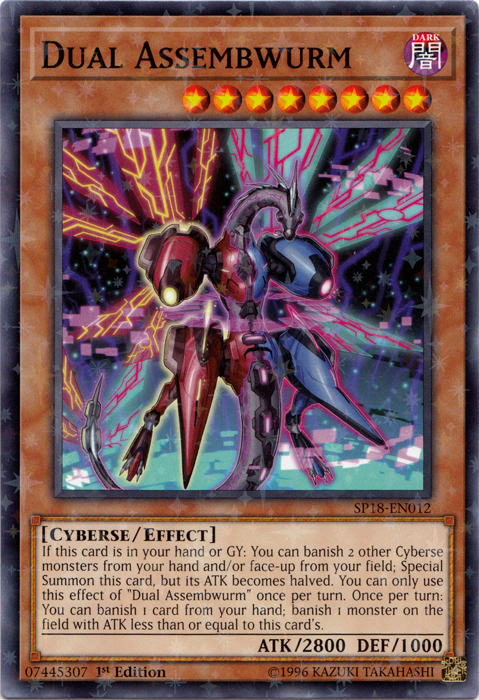 Dual Assembwurm [SP18-EN012] Starfoil Rare | Devastation Store