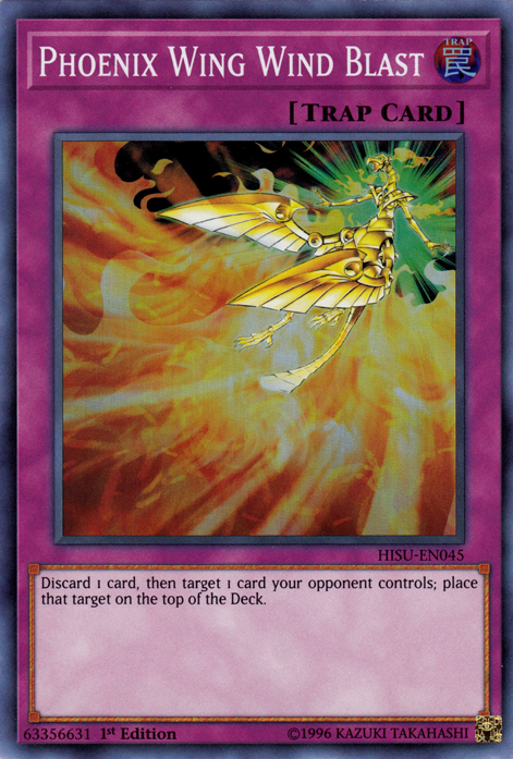 Phoenix Wing Wind Blast [HISU-EN045] Super Rare | Devastation Store