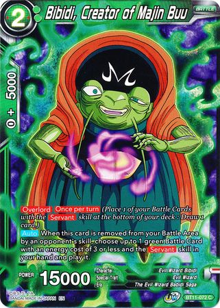 Bibidi, Creator of Majin Buu [BT11-072] | Devastation Store