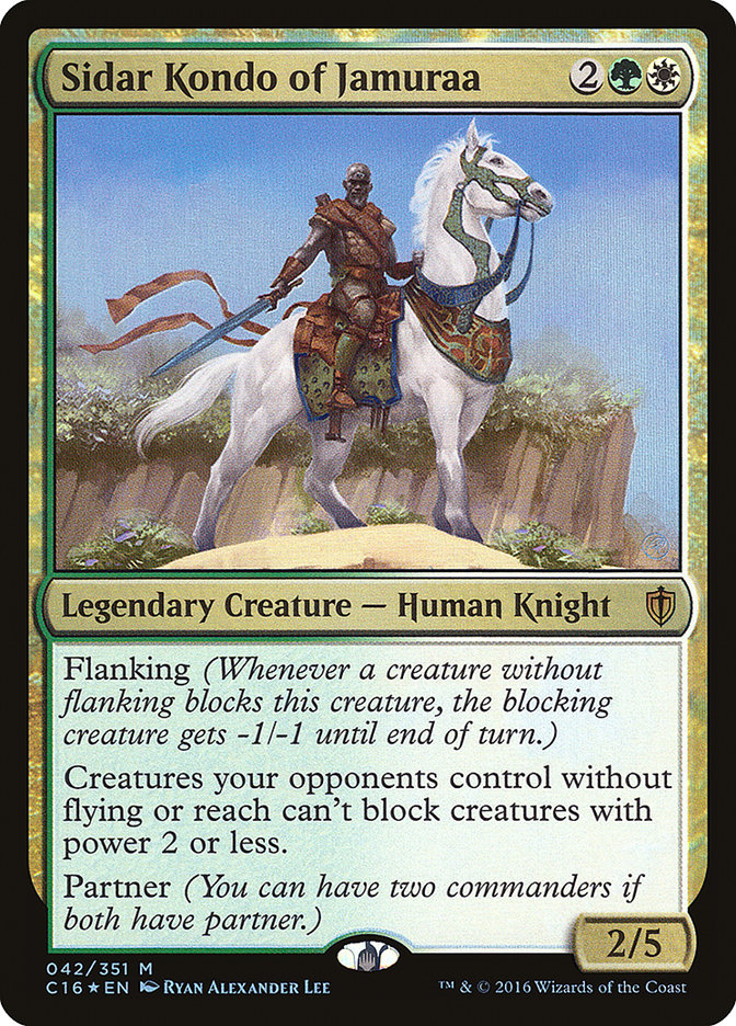 Sidar Kondo of Jamuraa [Commander 2016] - Devastation Store | Devastation Store