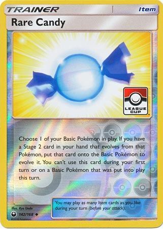 Rare Candy (142/168) (League Promo) [Sun & Moon: Celestial Storm] | Devastation Store