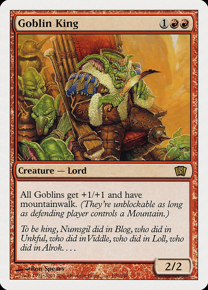 Goblin King [Eighth Edition] | Devastation Store