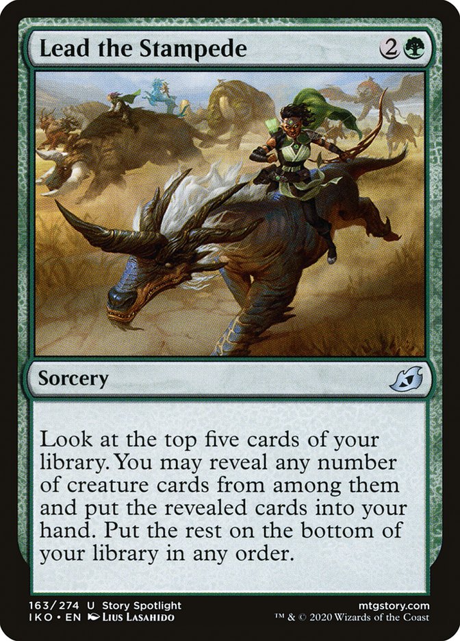 Lead the Stampede [Ikoria: Lair of Behemoths] | Devastation Store