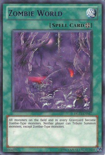 Zombie World (Blue) [DL13-EN017] Rare | Devastation Store