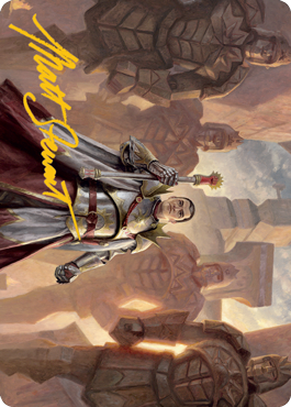 General Ferrous Rokiric Art Card (Gold-Stamped Signature) [Modern Horizons 2 Art Series] | Devastation Store