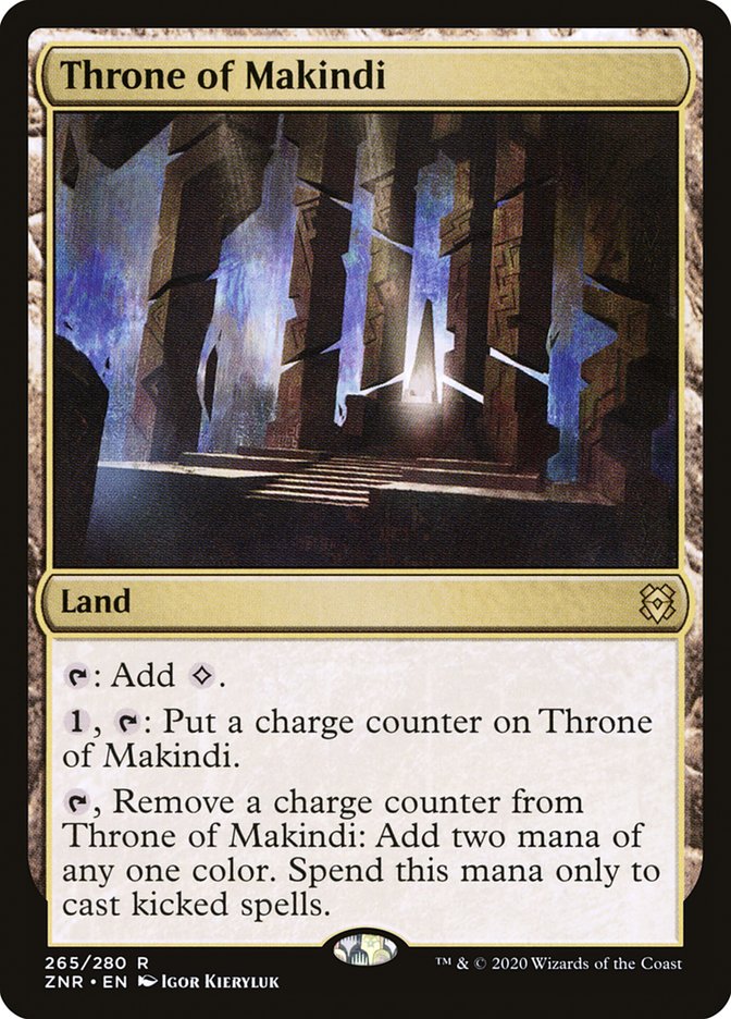 Throne of Makindi [Zendikar Rising] | Devastation Store